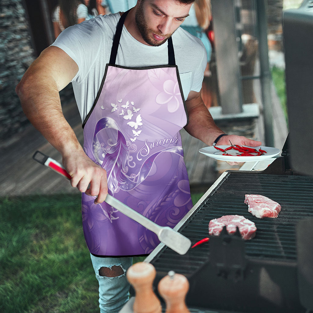 Lupus Awareness Month Apron Polynesian Style
