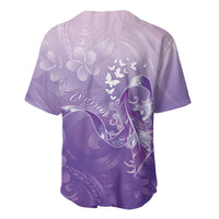 Lupus Awareness Month Baseball Jersey Polynesian Style