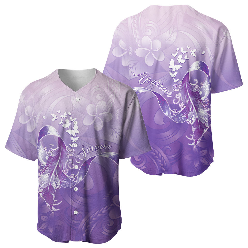 Lupus Awareness Month Baseball Jersey Polynesian Style