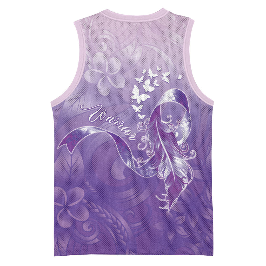 Lupus Awareness Month Basketball Jersey Polynesian Style