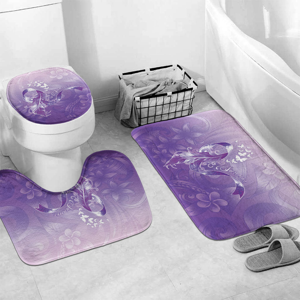 Lupus Awareness Month Bathroom Set Polynesian Style