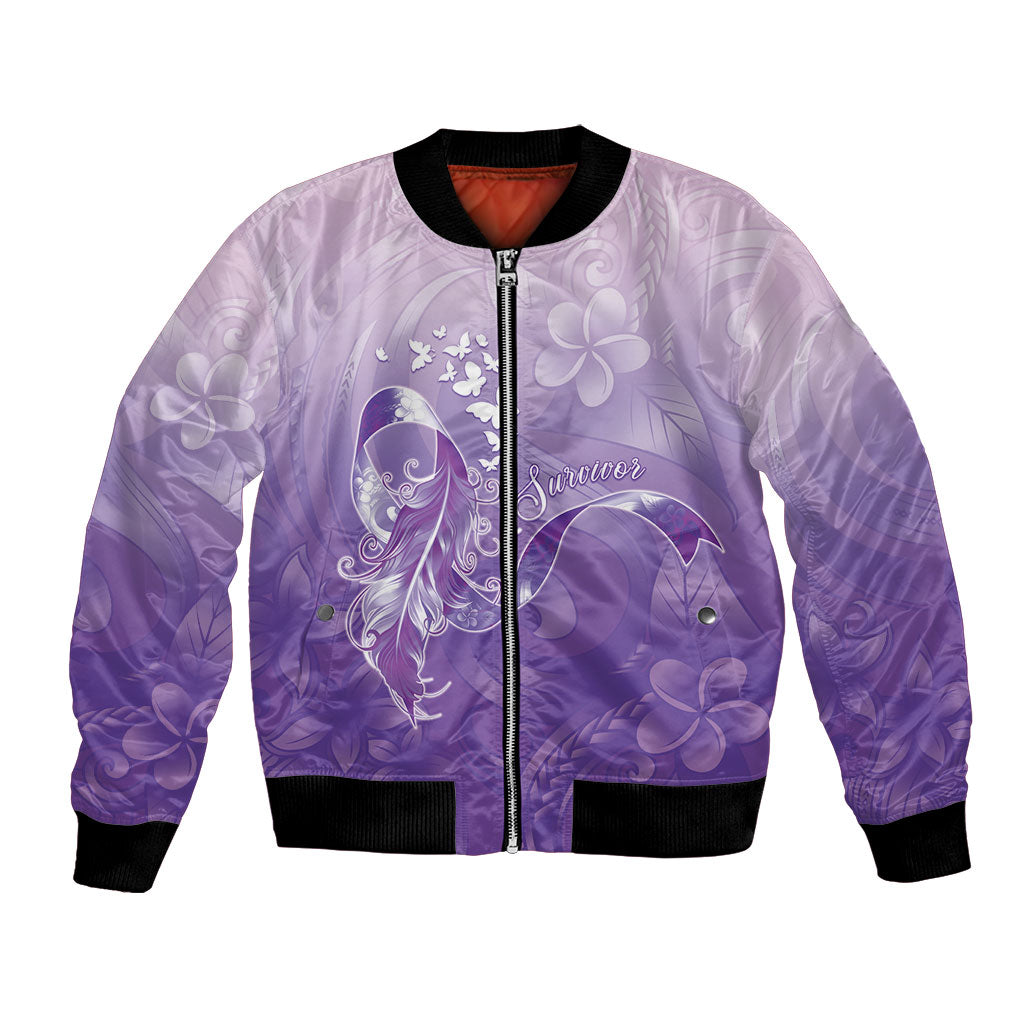 Lupus Awareness Month Bomber Jacket Polynesian Style