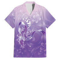 Lupus Awareness Month Family Matching Off Shoulder Maxi Dress and Hawaiian Shirt Polynesian Style