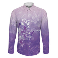 Lupus Awareness Month Family Matching Off Shoulder Maxi Dress and Hawaiian Shirt Polynesian Style