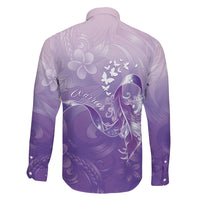 Lupus Awareness Month Family Matching Summer Maxi Dress and Hawaiian Shirt Polynesian Style
