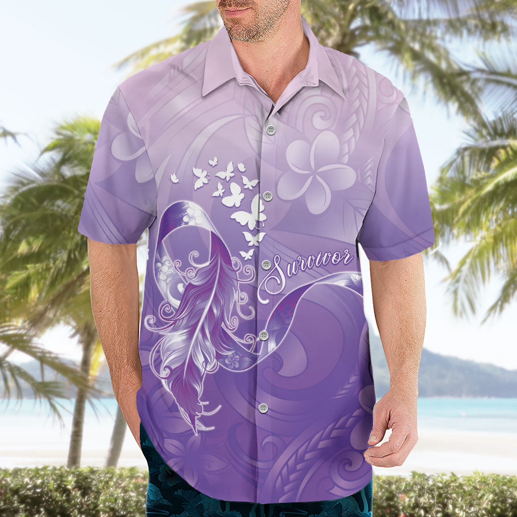 Lupus Awareness Month Hawaiian Shirt Polynesian Style