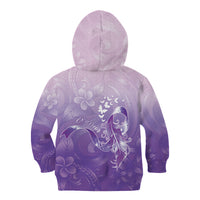 Lupus Awareness Month Kid Hoodie Polynesian Style