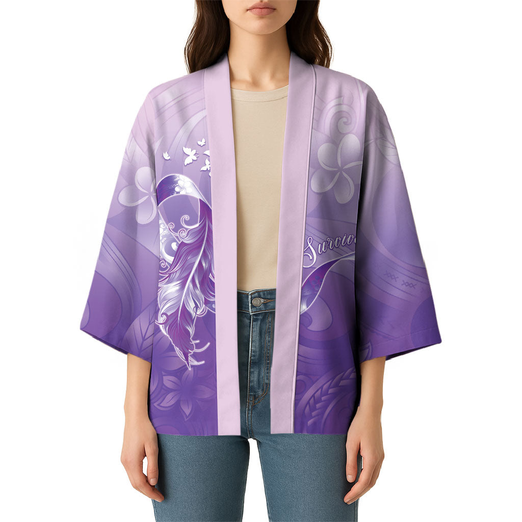 Lupus Awareness Month Kimono Polynesian Style
