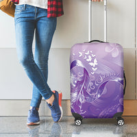 Lupus Awareness Month Luggage Cover Polynesian Style