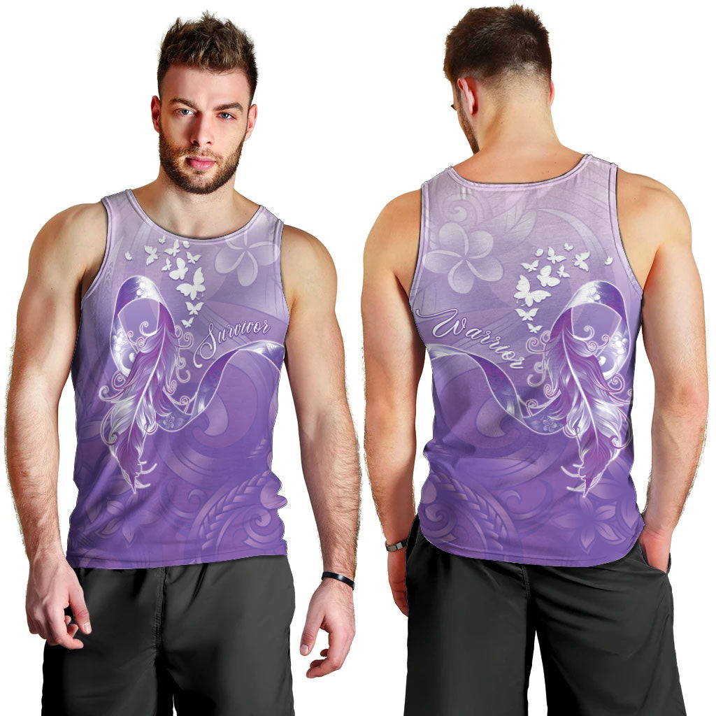 Lupus Awareness Month Men Tank Top Polynesian Style