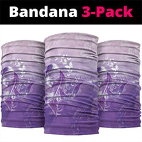 Lupus Awareness Month Neck Gaiter Polynesian Style