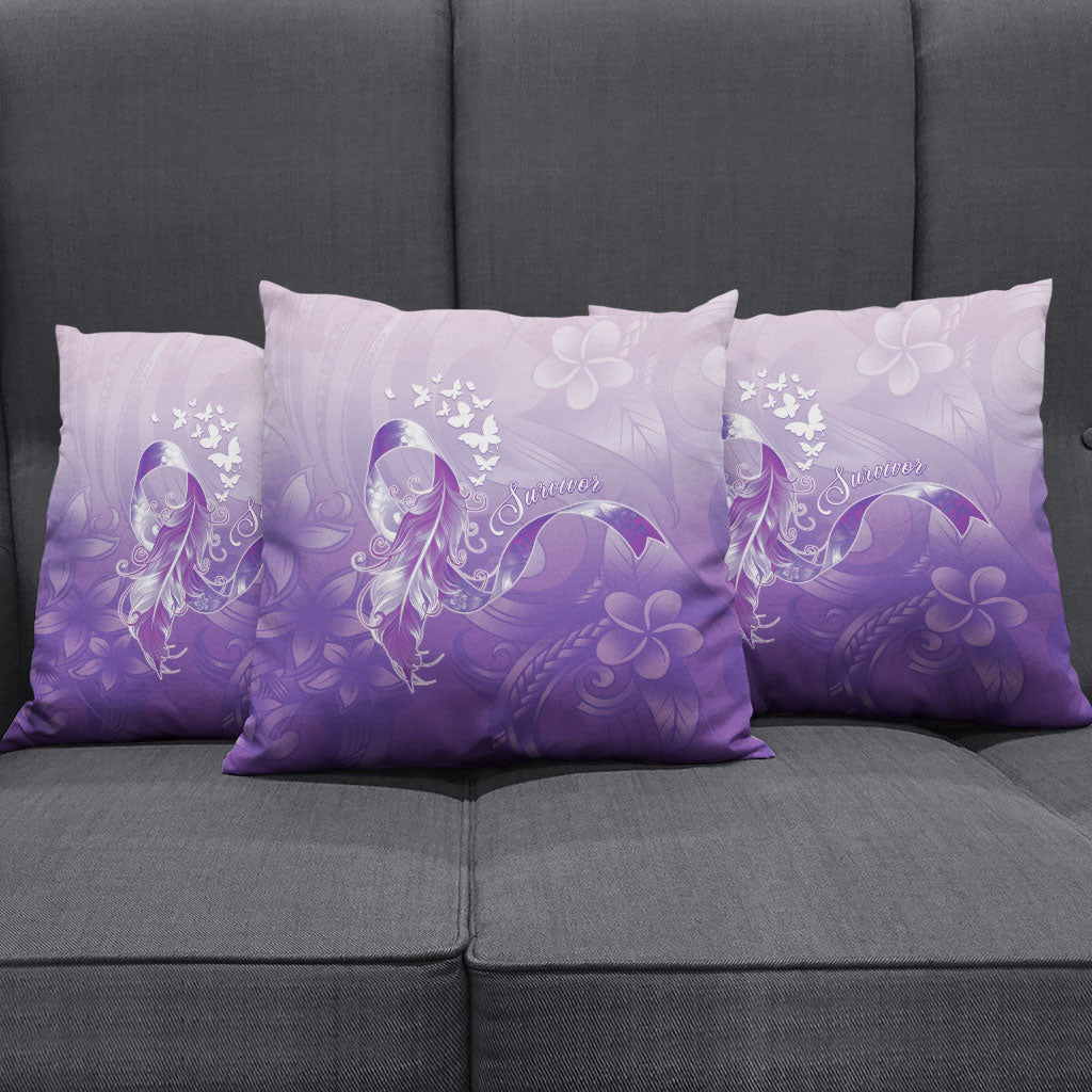 Lupus Awareness Month Pillow Cover Polynesian Style
