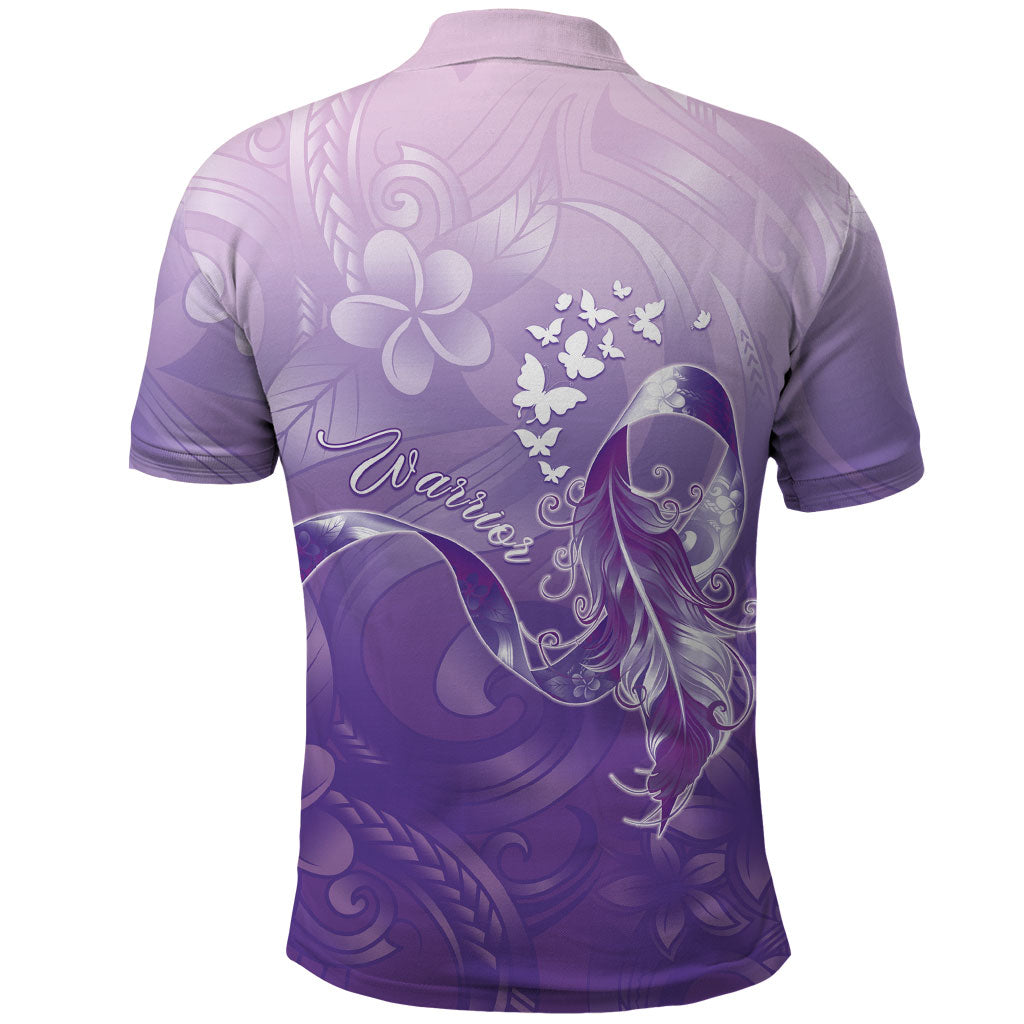 Lupus Awareness Month Polo Shirt Polynesian Style