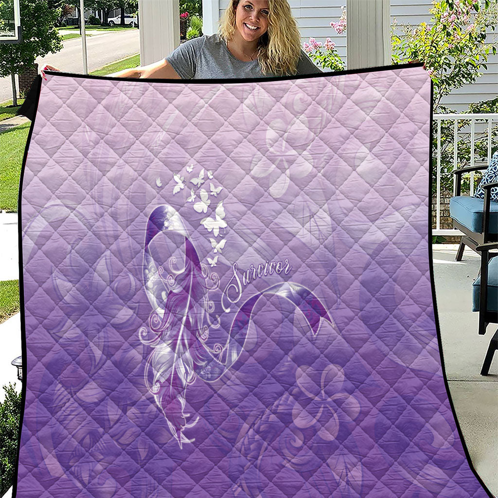 Lupus Awareness Month Quilt Polynesian Style