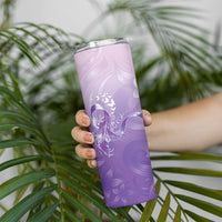 Lupus Awareness Month Skinny Tumbler Polynesian Style