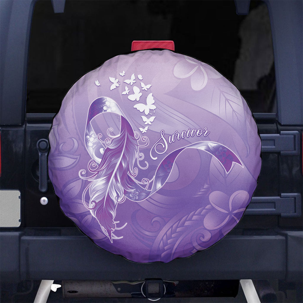 Lupus Awareness Month Spare Tire Cover Polynesian Style