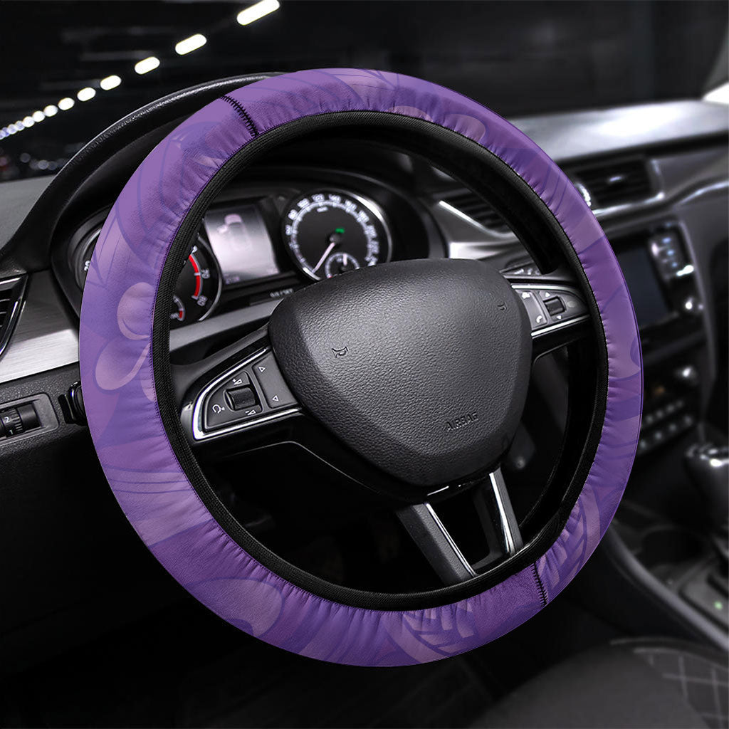 Lupus Awareness Month Steering Wheel Cover Polynesian Style