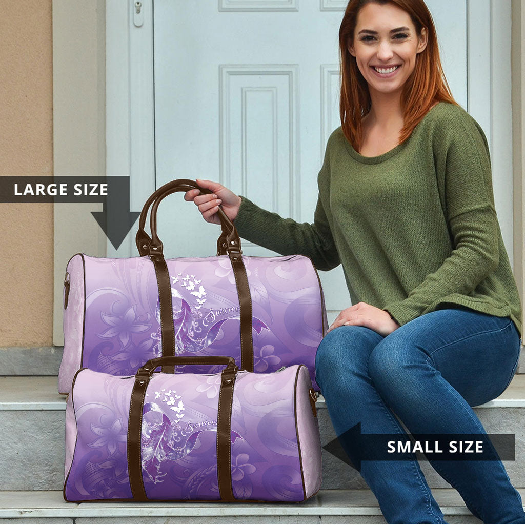 Lupus Awareness Month Travel Bag Polynesian Style