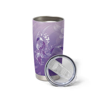 Lupus Awareness Month Tumbler Cup Polynesian Style
