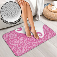 Personalised New Zealand Nurse Bathroom Set Maori Koru Pink Version