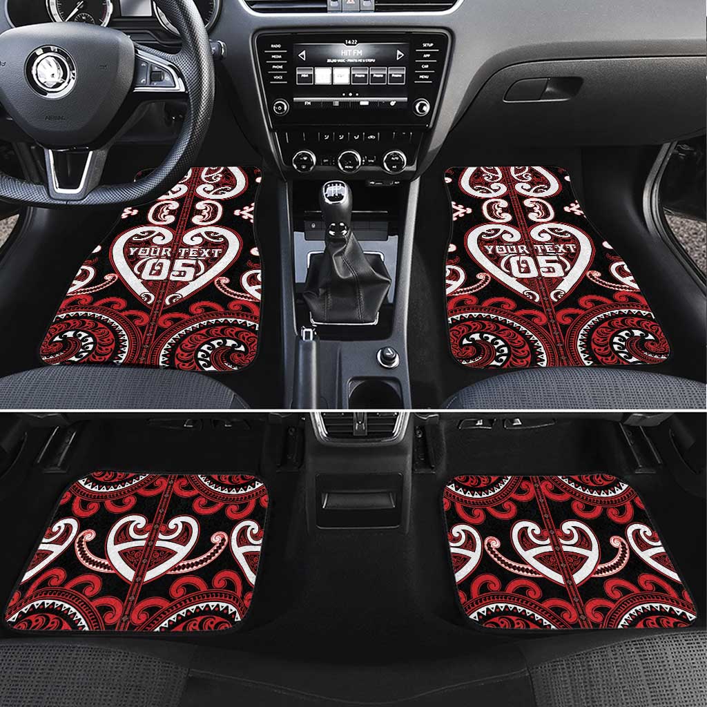 Aotearoa Ngapuhi Car Mats Maori Tribal Pattern