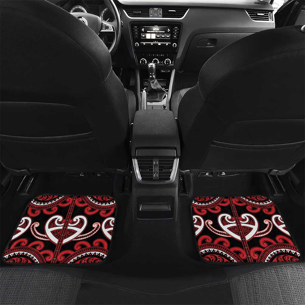 Aotearoa Ngapuhi Car Mats Maori Tribal Pattern