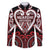 Custom Aotearoa Ngapuhi Family Matching Long Sleeve Bodycon Dress and Hawaiian Shirt Maori Tribal Pattern