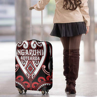 Aotearoa Ngapuhi Luggage Cover Maori Tribal Pattern