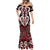 Custom Aotearoa Ngapuhi Mermaid Dress Maori Tribal Pattern