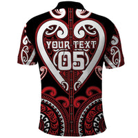 Custom Aotearoa Ngapuhi Polo Shirt Maori Tribal Pattern