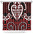 Aotearoa Ngapuhi Shower Curtain Maori Tribal Pattern