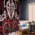 Aotearoa Ngapuhi Window Curtain Maori Tribal Pattern