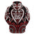 Custom Aotearoa Ngapuhi Zip Hoodie Maori Tribal Pattern