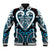 Custom Aotearoa Ngati Porou Baseball Jacket Maori Tribal Pattern