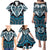 Custom Aotearoa Ngati Porou Family Matching Puletasi and Hawaiian Shirt Maori Tribal Pattern