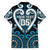 Custom Aotearoa Ngati Porou Family Matching Short Sleeve Bodycon Dress and Hawaiian Shirt Maori Tribal Pattern