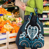 Aotearoa Ngati Porou Grocery Bag Maori Tribal Pattern