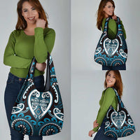 Aotearoa Ngati Porou Grocery Bag Maori Tribal Pattern