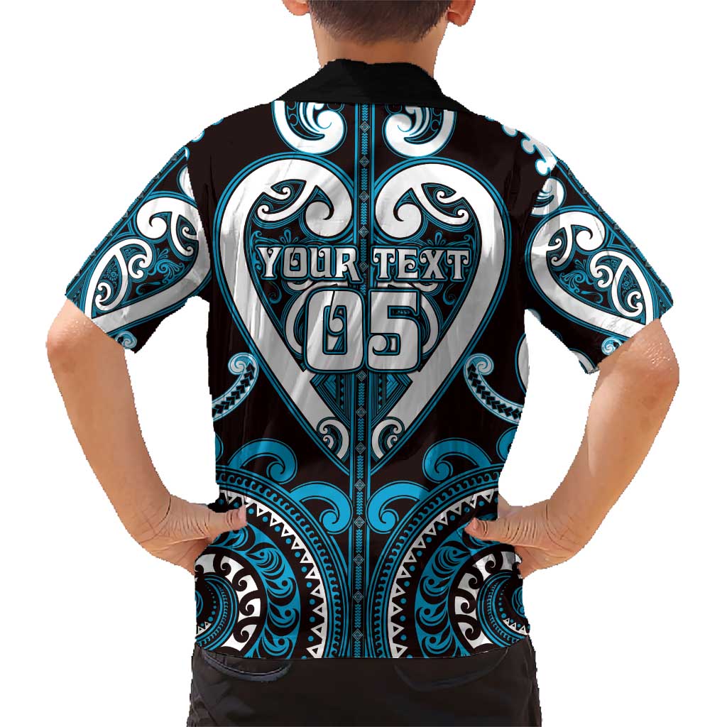 Custom Aotearoa Ngati Porou Hawaiian Shirt Maori Tribal Pattern