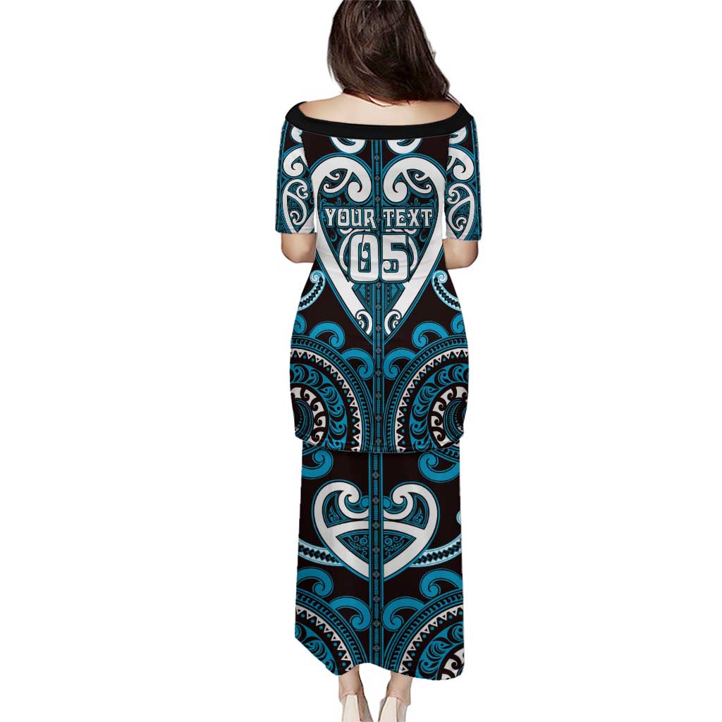 Custom Aotearoa Ngati Porou Puletasi Maori Tribal Pattern