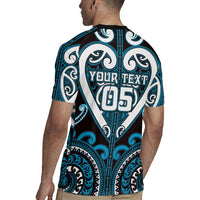 Custom Aotearoa Ngati Porou Rugby Jersey Maori Tribal Pattern