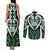Custom Aotearoa Ngai Tahu Couples Matching Tank Maxi Dress and Long Sleeve Button Shirt Maori Tribal Pattern