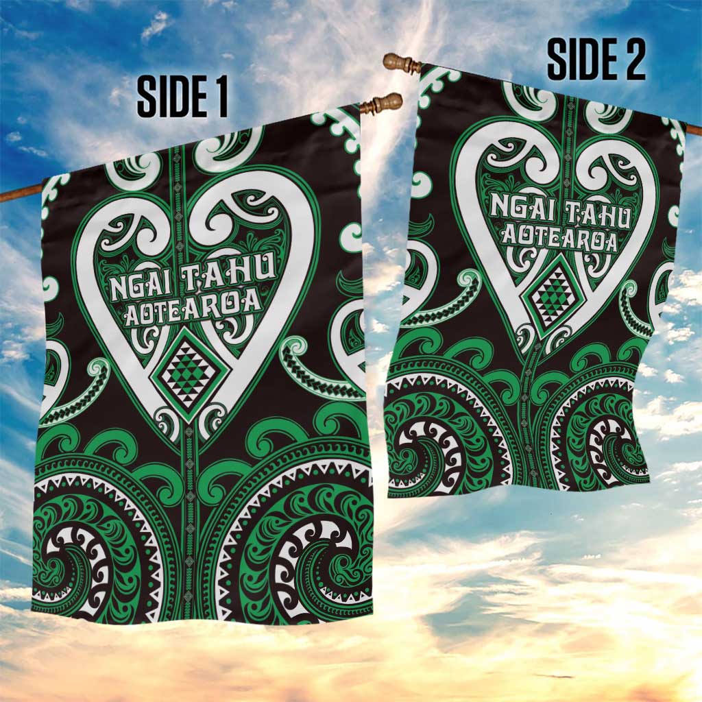 Aotearoa Ngai Tahu Garden Flag Maori Tribal Pattern