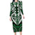 Custom Aotearoa Ngai Tahu Long Sleeve Bodycon Dress Maori Tribal Pattern