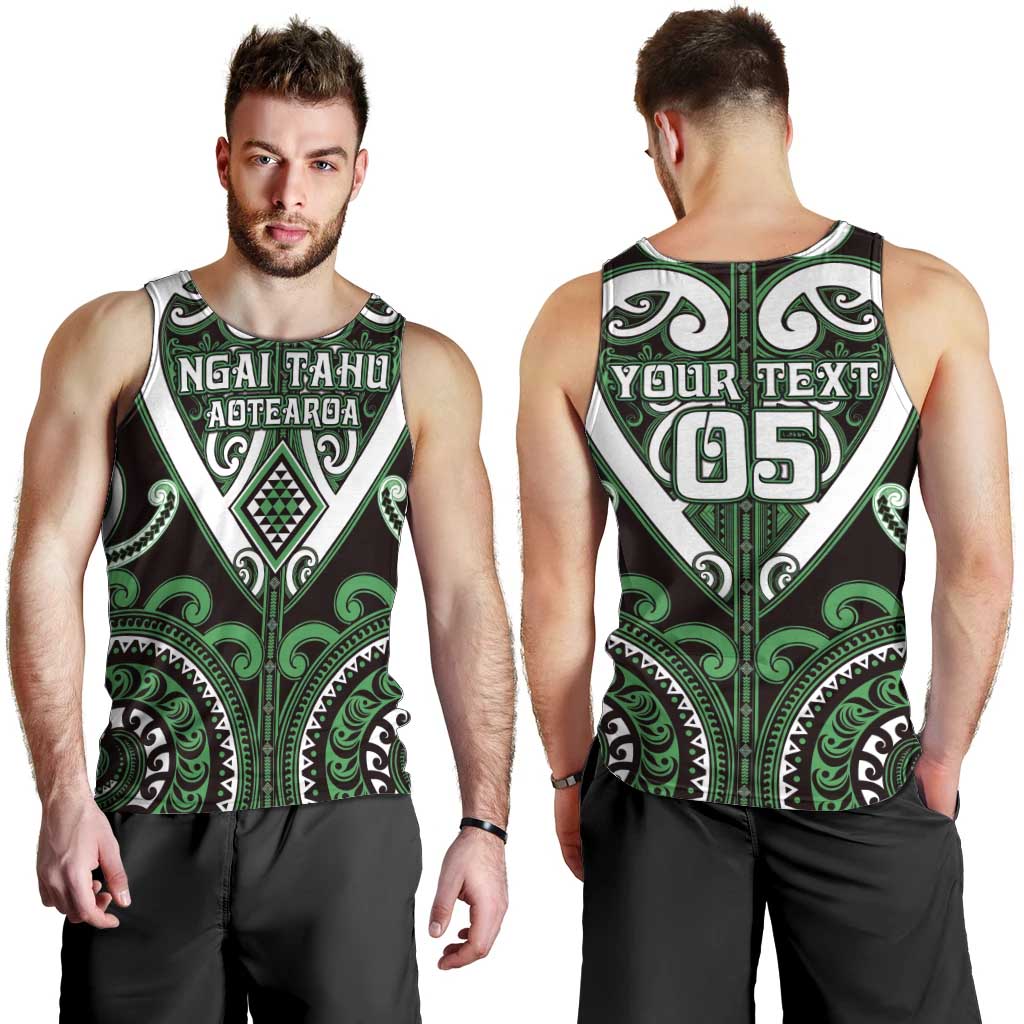 Custom Aotearoa Ngai Tahu Men Tank Top Maori Tribal Pattern