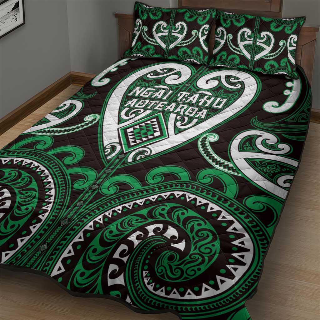 Aotearoa Ngai Tahu Quilt Bed Set Maori Tribal Pattern