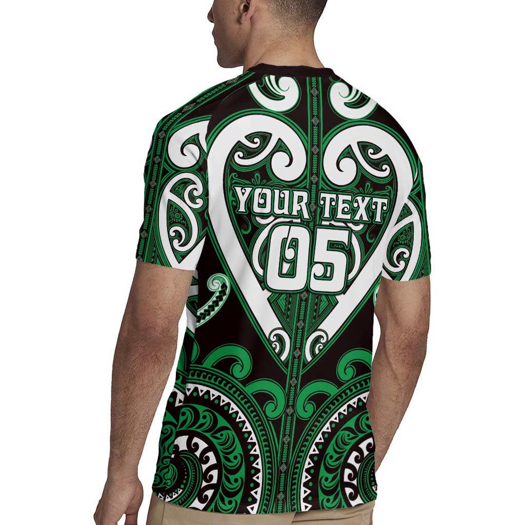 Custom Aotearoa Ngai Tahu Rugby Jersey Maori Tribal Pattern