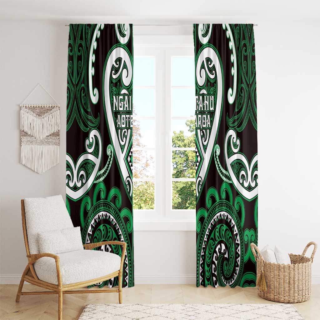 Aotearoa Ngai Tahu Window Curtain Maori Tribal Pattern
