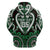 Custom Aotearoa Ngai Tahu Zip Hoodie Maori Tribal Pattern