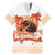 Hawaiian Volcano Lava Flow Hawaiian Shirt With Hawaiian Tapa Pattern